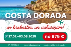 Tava sapņu atpūta Spānijā!  Latvia Tours - Berga bazārs